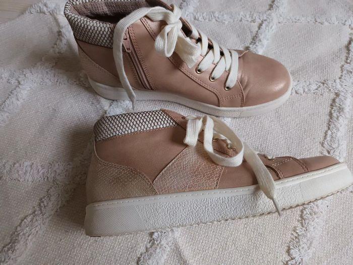 Baskets montantes rose gold - photo numéro 2