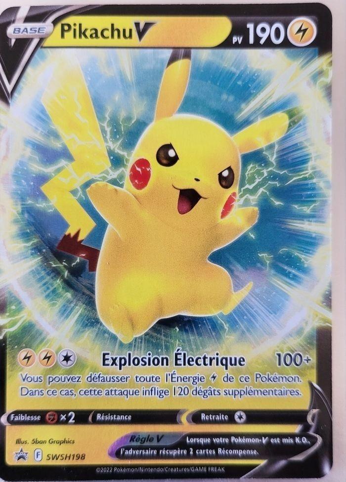 Pikachu V promo - photo numéro 1