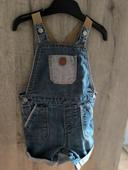 Salopette en jeans pour bébé de 6 mois