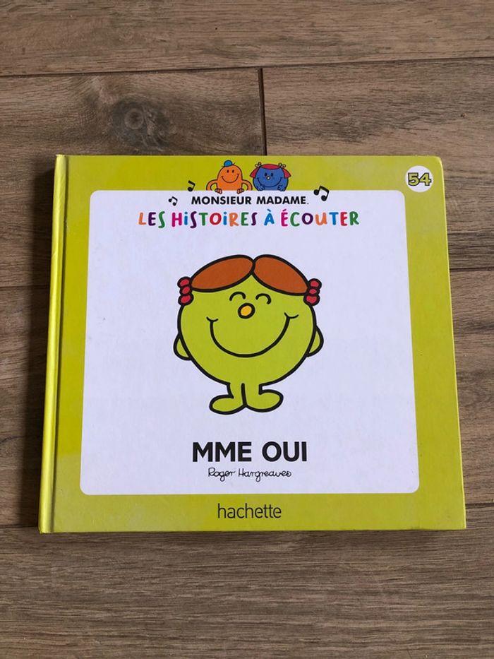 Livre enfant madame oui