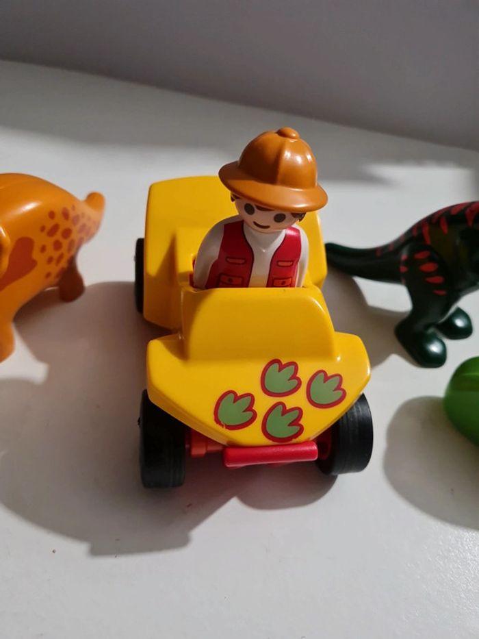 Playmobil 1 2 3 explorateur et dinosaures - photo numéro 2