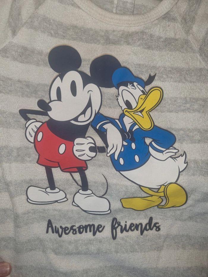 Pyjama velours Mickey & Donald - photo numéro 2