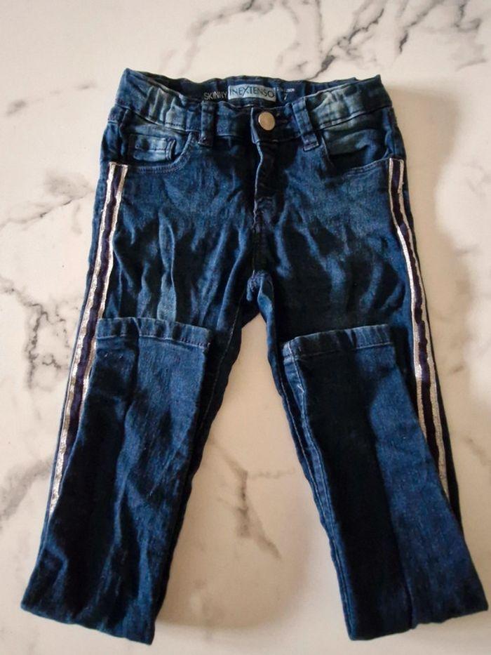 Lot X 2 jeans pour fille taille 7 ans - photo numéro 5