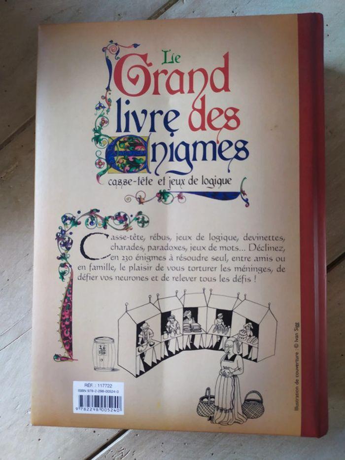 Le grand livre des énigmes - photo numéro 3