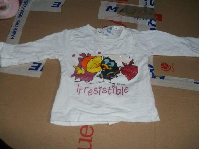 Lot de 3 tee shirt disney 3 mois - photo numéro 3