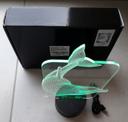 Lampe 3D dauphin