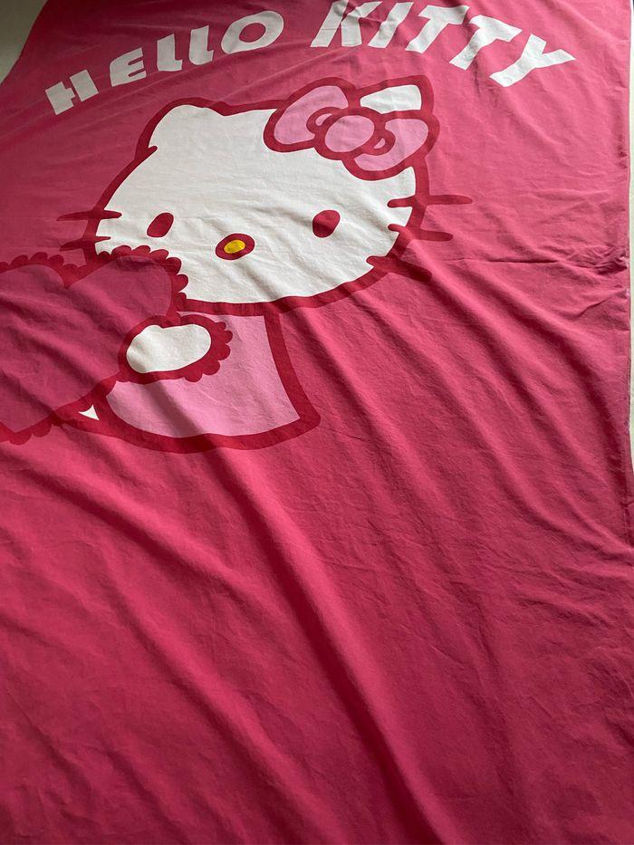 Housse de couette rose Hello Kitty et sa taie assortie Sanrio - photo numéro 2