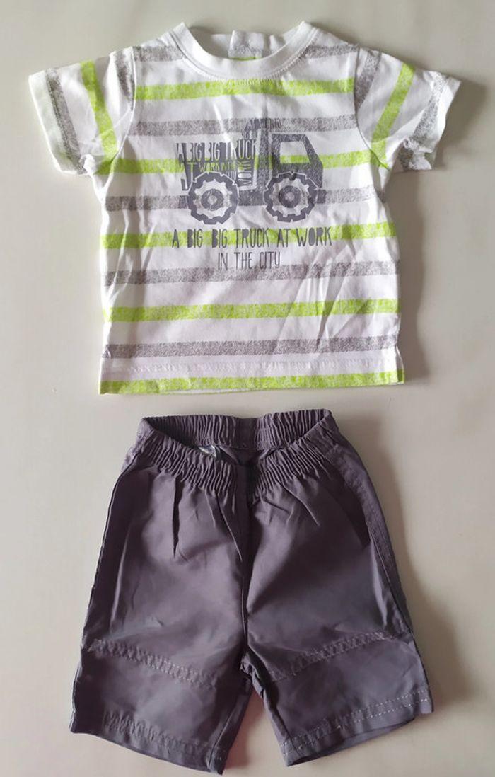 Ensemble short et T shirt enfant - photo numéro 1