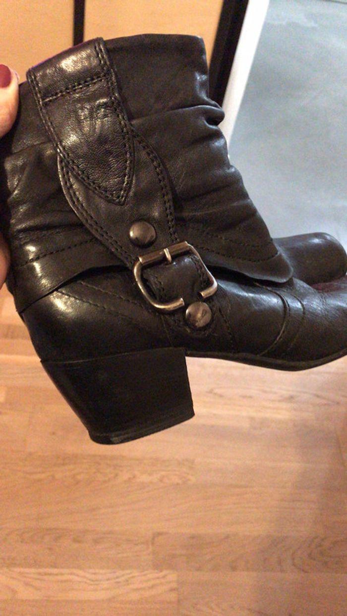 Bottines tout cuir - photo numéro 4