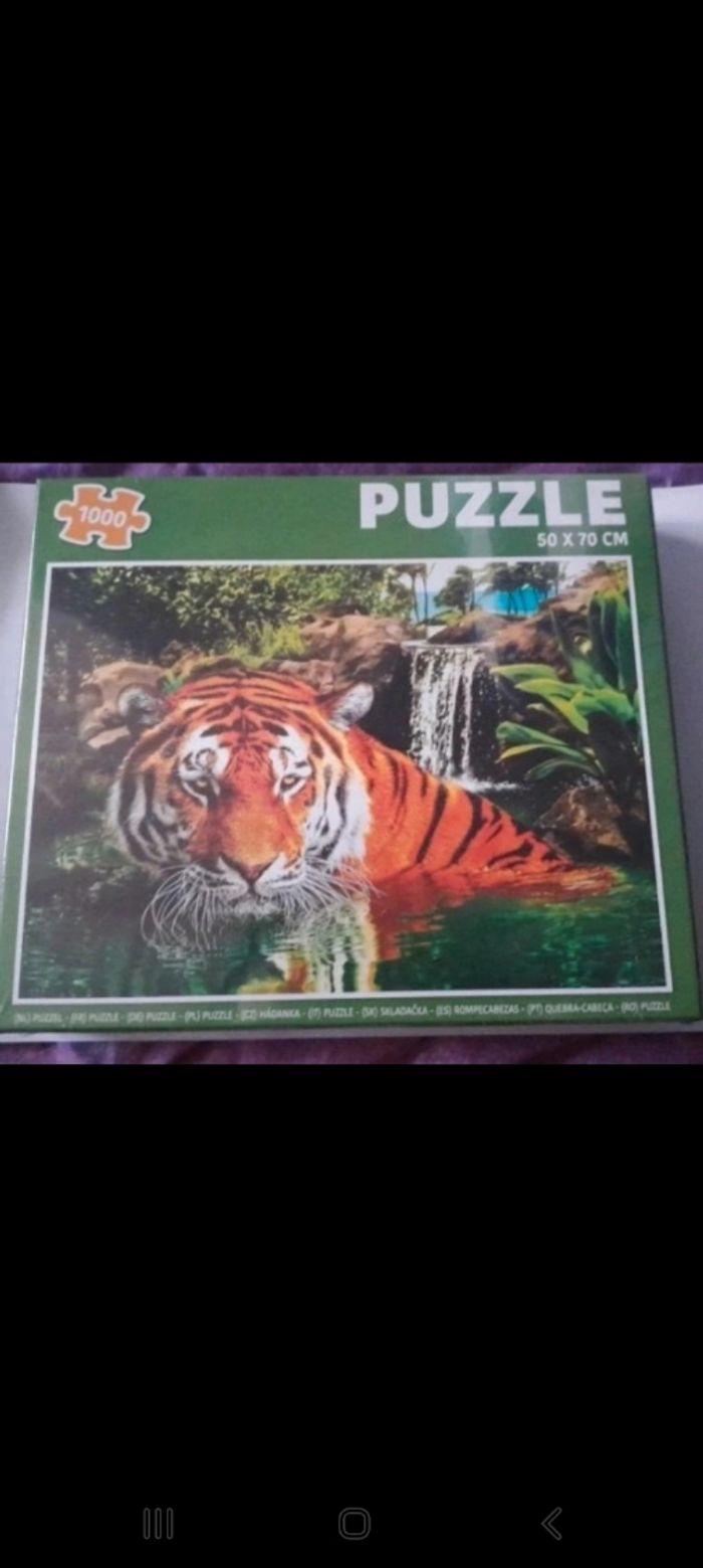 Puzzle 1000 pièces tigre