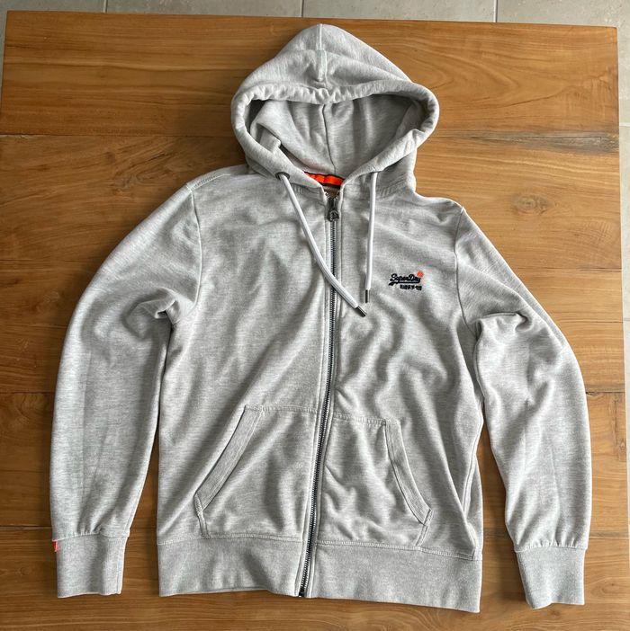 Veste Grise Superdry taille XXL - photo numéro 1