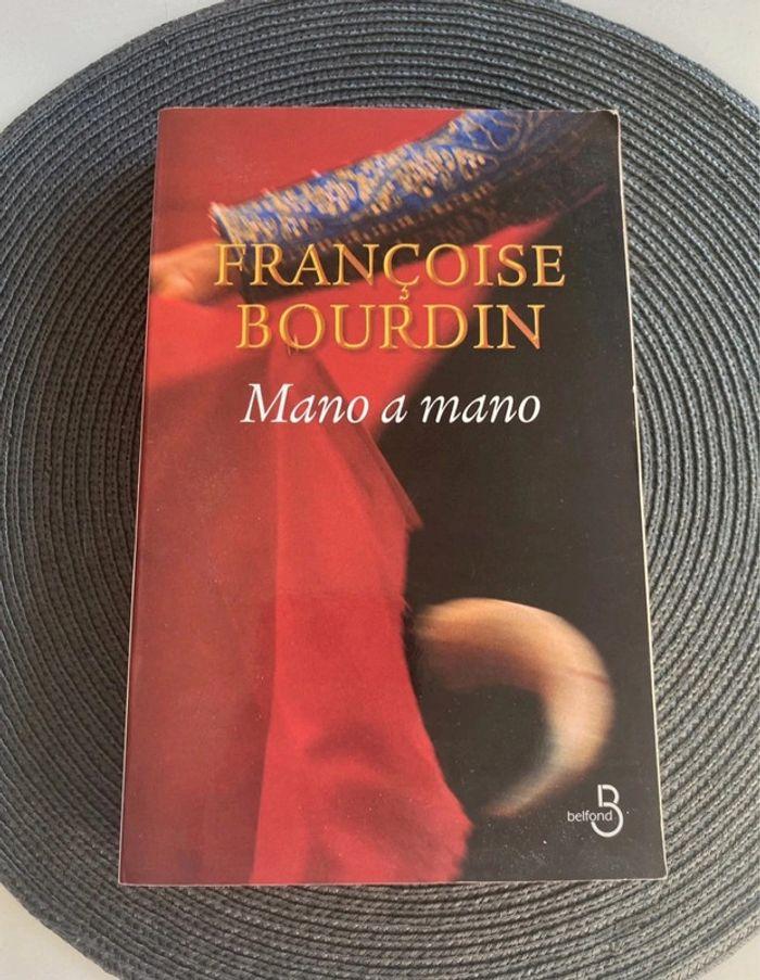 🌼 Livre Françoise Bourdin Mano a mano - photo numéro 1