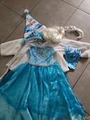 Robe Reine des neiges 8/9 ans