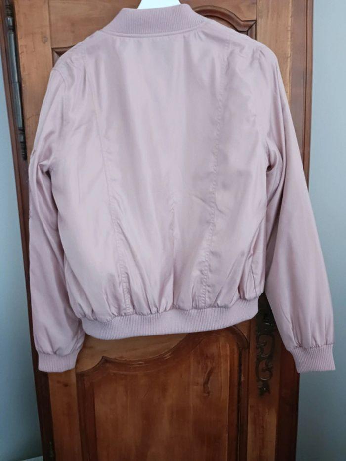 Bomber pimkie rose femme taille L 40 veste blouson - photo numéro 3