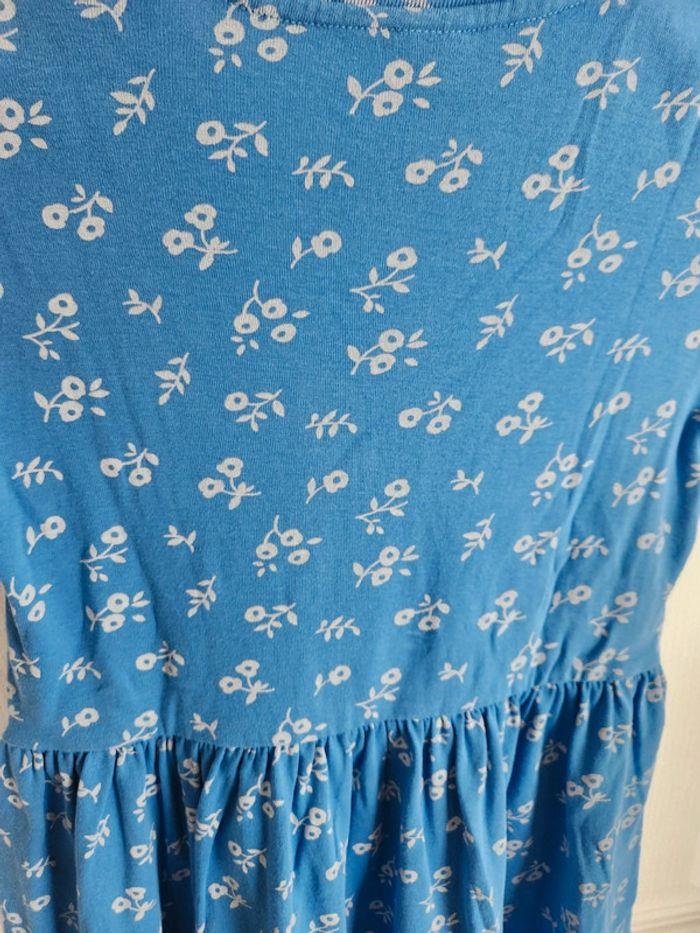 Robe été Bleue Fleurs Petit Bateau - photo numéro 6