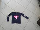 Pull fille sequins magiques 12 ans super girl Eli