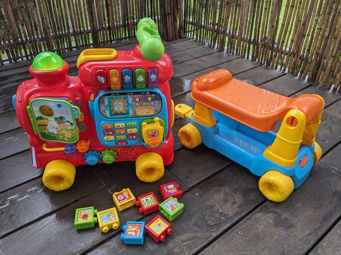 VTech Porteur Maxi Trotti Loco 5 en 1