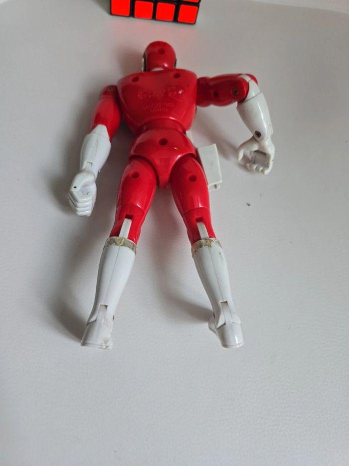 Figurine vintage Ranger Red Bandai figurine 1989 vintage nostalgiques - photo numéro 6