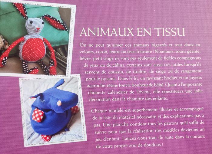 Animaux en tissu : doudous tendres pour les petits - photo numéro 2