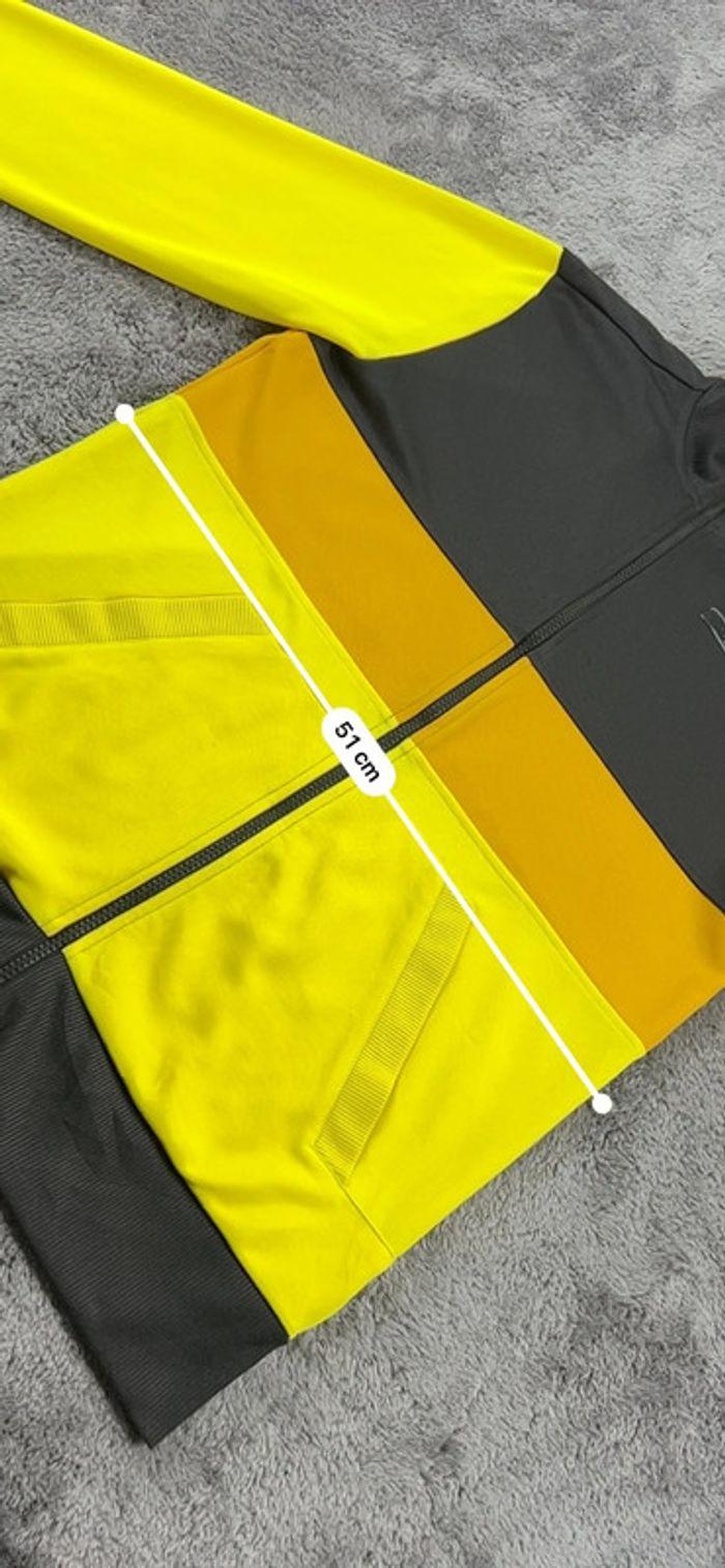 👕 Veste de sport Adidas Chelsea Noir et Jaune Taille M 👕 - photo numéro 4