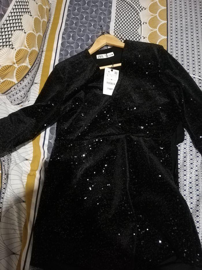 Robe en sequin zara - photo numéro 6