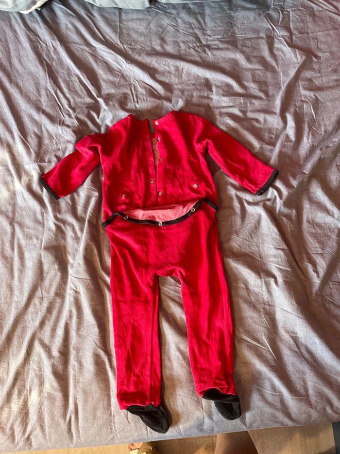 Lot 3 pyjamas velours 2 ans - photo numéro 6