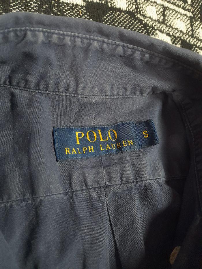 Chemise Unie Bleue Ralph Lauren - photo numéro 6