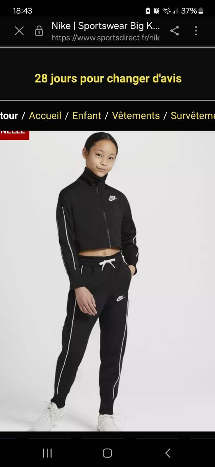 Ensemble jogging nike fille - photo numéro 2