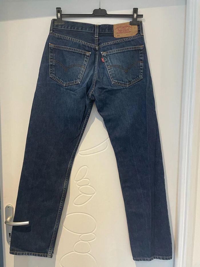 Jean homme bleu taille haute coupe droite levis taille W31 L32 soit taille 40/42 - photo numéro 3