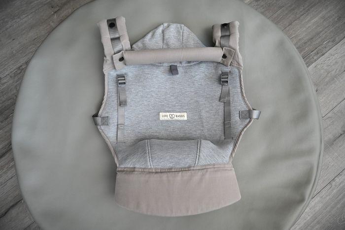 Porte-bébé Love Radius HoodieCarrier Athletic Grey 0-36+ - photo numéro 2