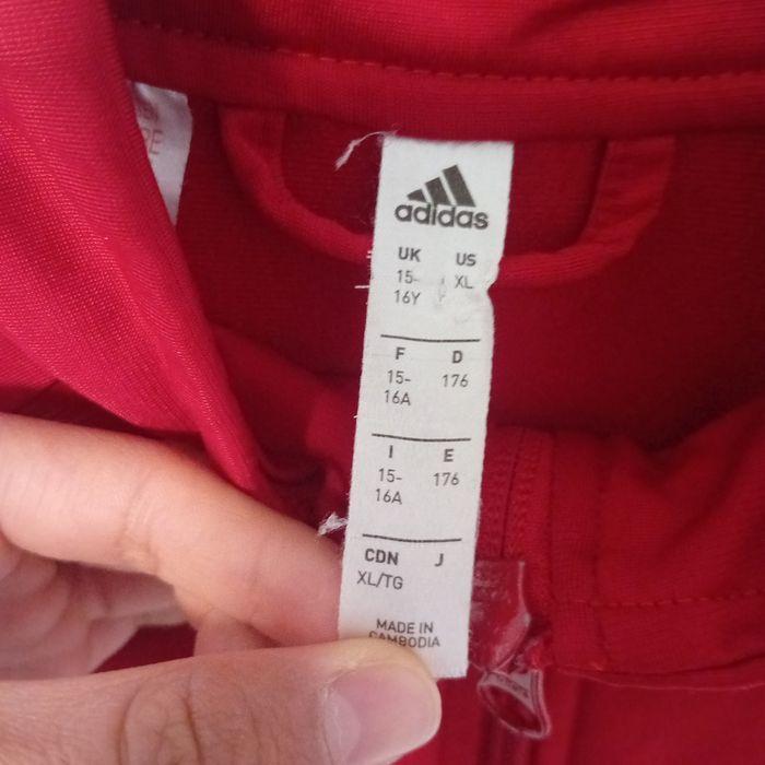 Sweat adidas rouge - photo numéro 4