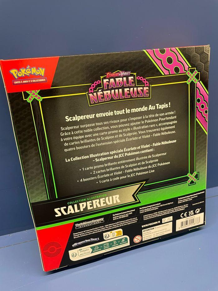 Pokémon  Coffret Fable nébuleuse  Scalpereur - photo numéro 2