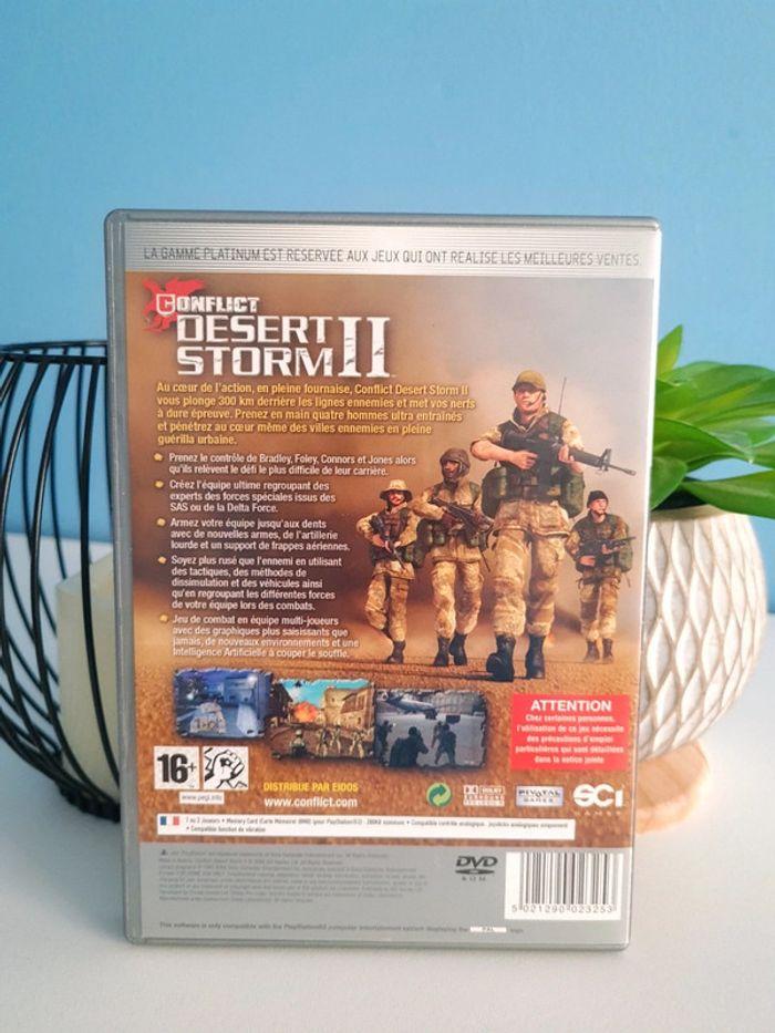 Jeu ps2 - Conflict desert storm II platinum - photo numéro 2