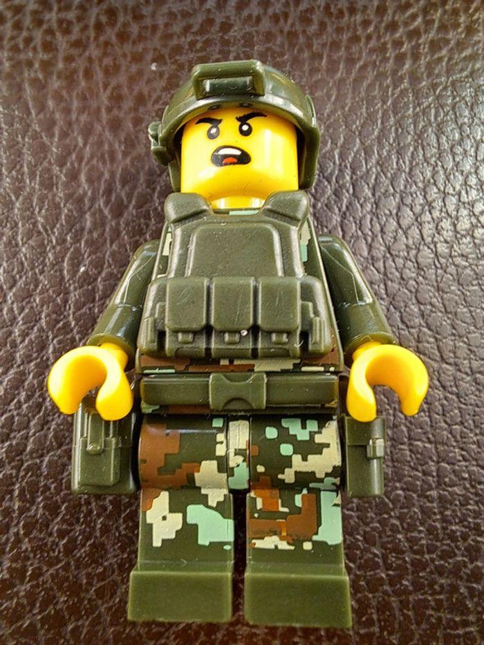 Figurine Lego compatible Militaire - photo numéro 1