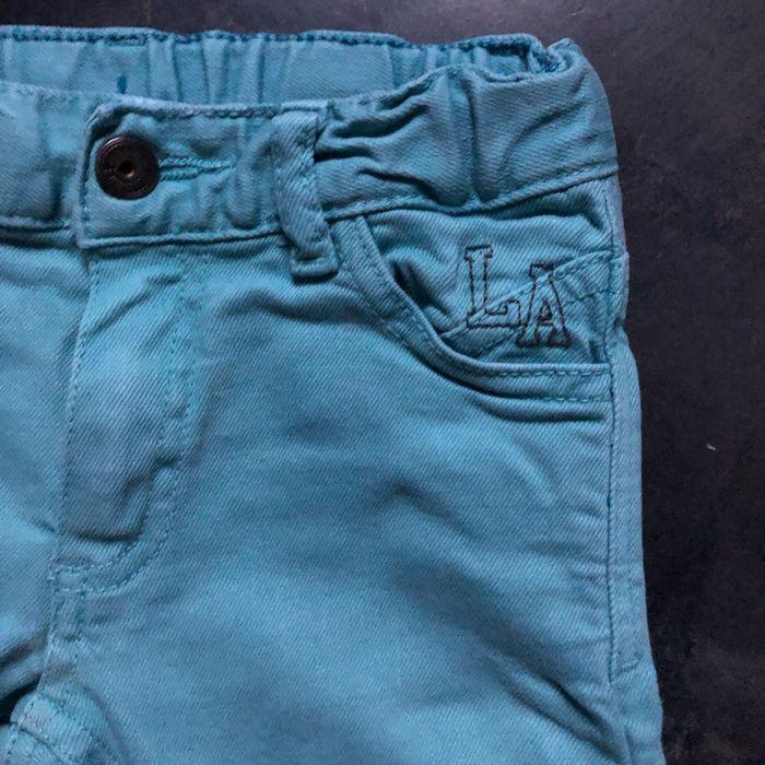 Pantalon Jeans bleu vert 3 ans Tape à l’œil - photo numéro 2