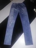 Leggins effet jeans