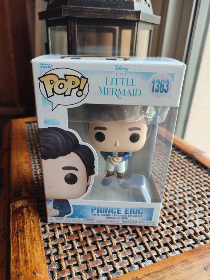 Disney funko pop prince Éric la petite sirène Ariel the litlle mermaid 1363 - photo numéro 1