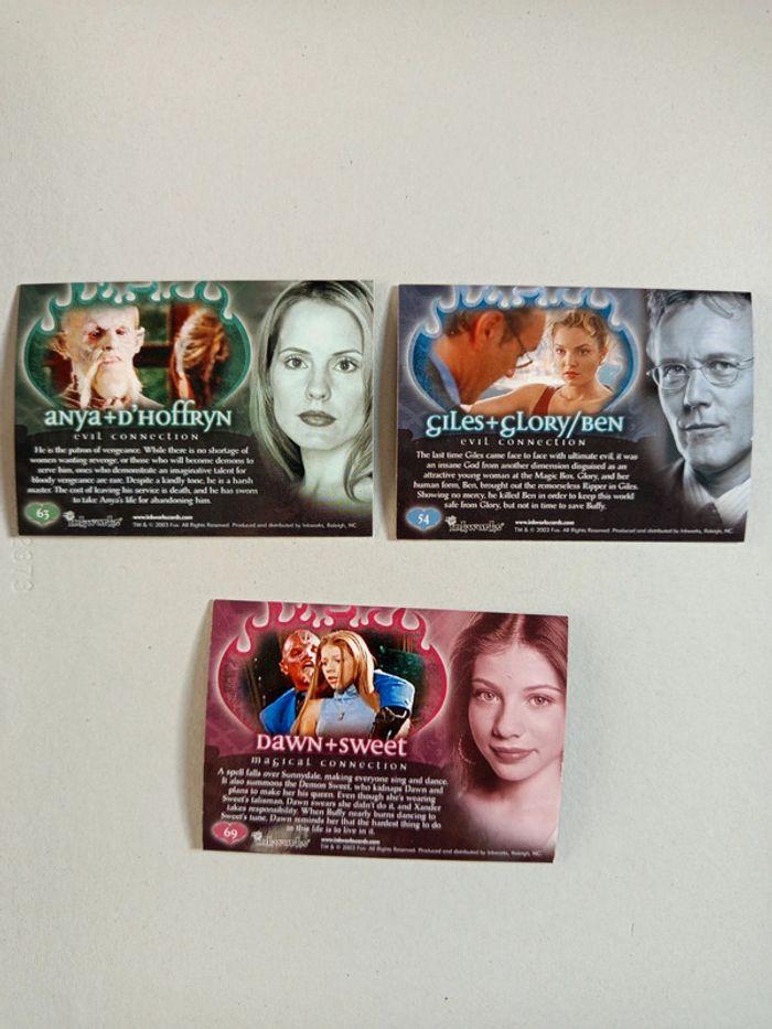 Lot 3 Cartes buffy the vampire slayer - photo numéro 2