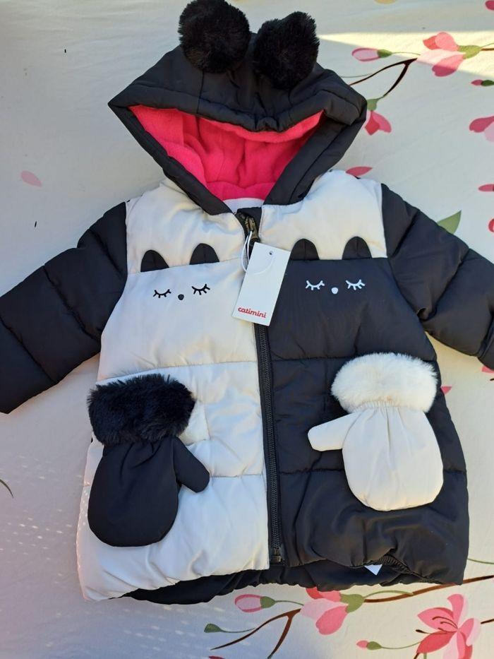 Catimini manteau bebe fille 3-6 mois - photo numéro 2