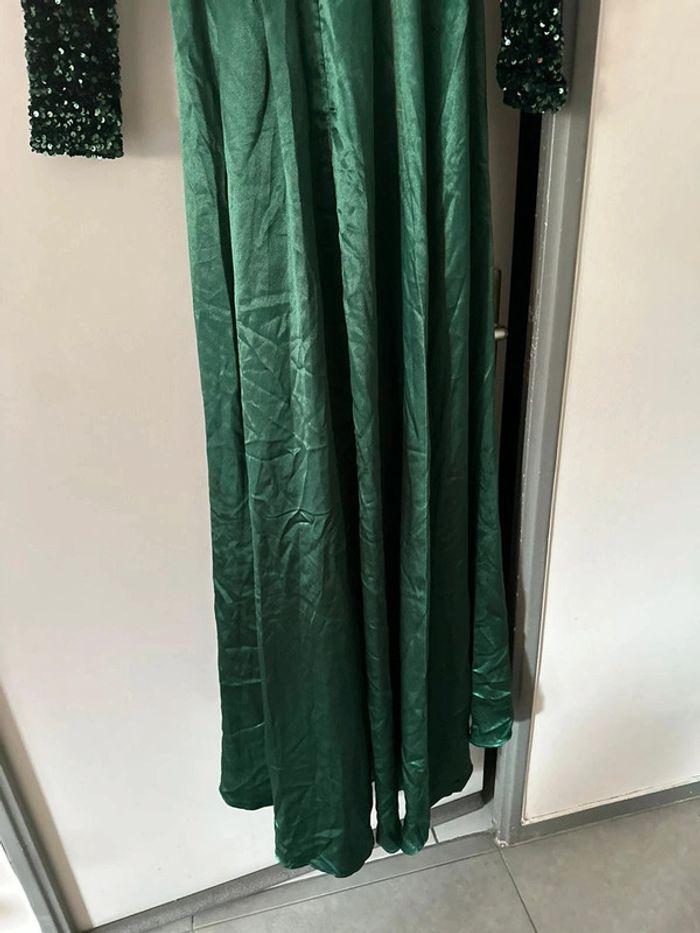 Robe de soirée verte - photo numéro 3