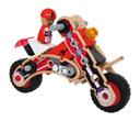 VOITURE DE COURSE ET MOTO KIT DE CONSTRUCTION 8544  EN BOIS LEGLER