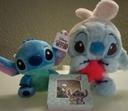 Lot Stitch bracelet + lot de 2 peluches 20&30 cm  neuf