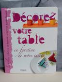 Livre décorez votre table