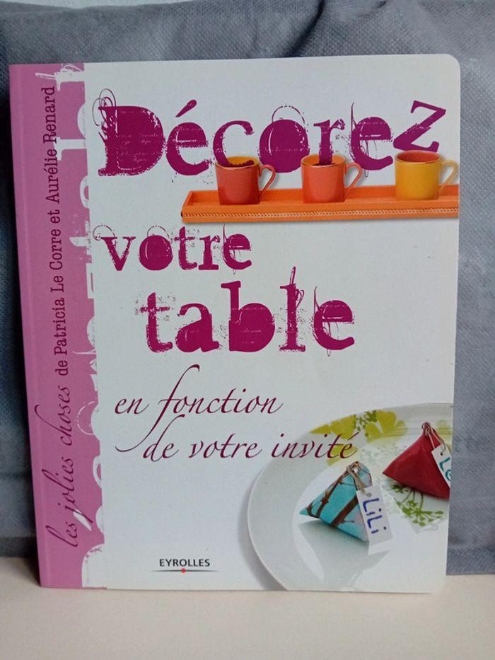 Livre décorez votre table - photo numéro 1