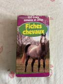 Cartes fiches chevaux