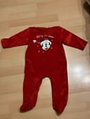 Pyjama de Noel mickey 18 mois