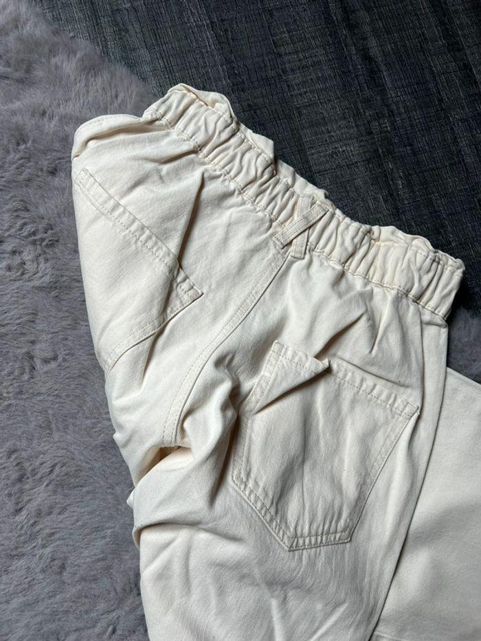 Pantalon couleur crème Stradivarius - photo numéro 3