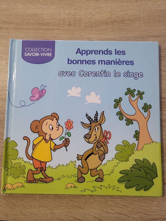 Apprend les bonnes manières avec Corentin le singe. - photo numéro 1