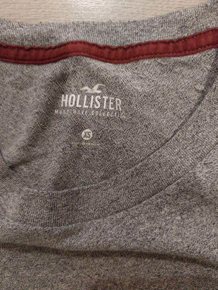 T shirt chiné hollister - photo numéro 4