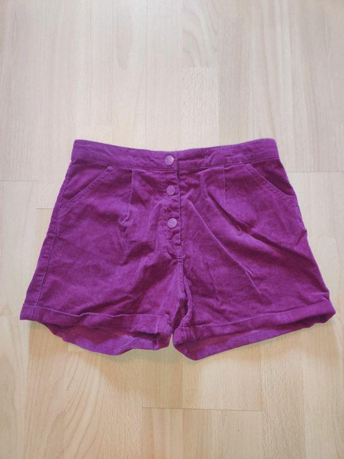 Short velours côtelé DPAM 14 ans - photo numéro 1